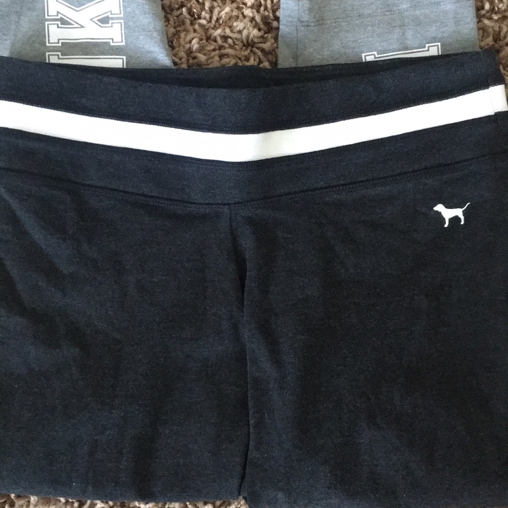 PINK yoga capris...never worn!!
